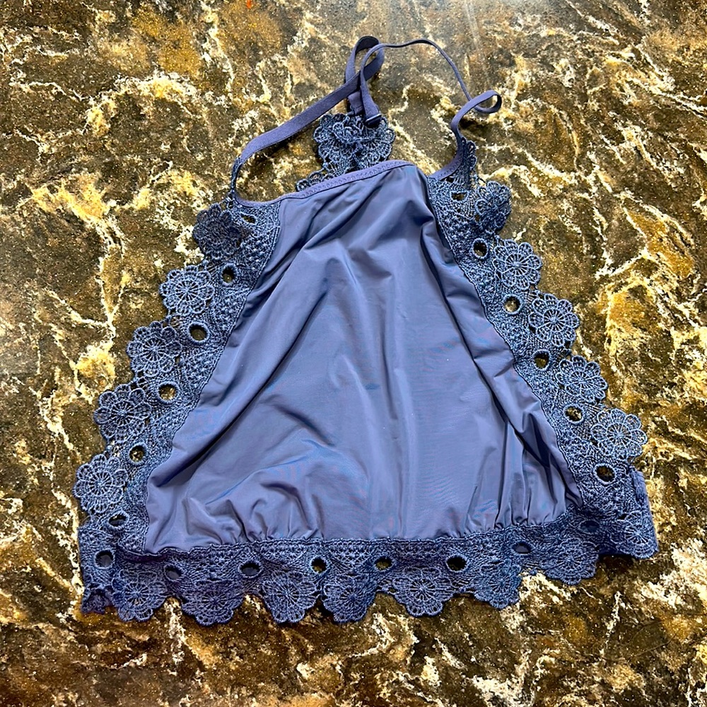 Aerie High Neck Racerback Bralette